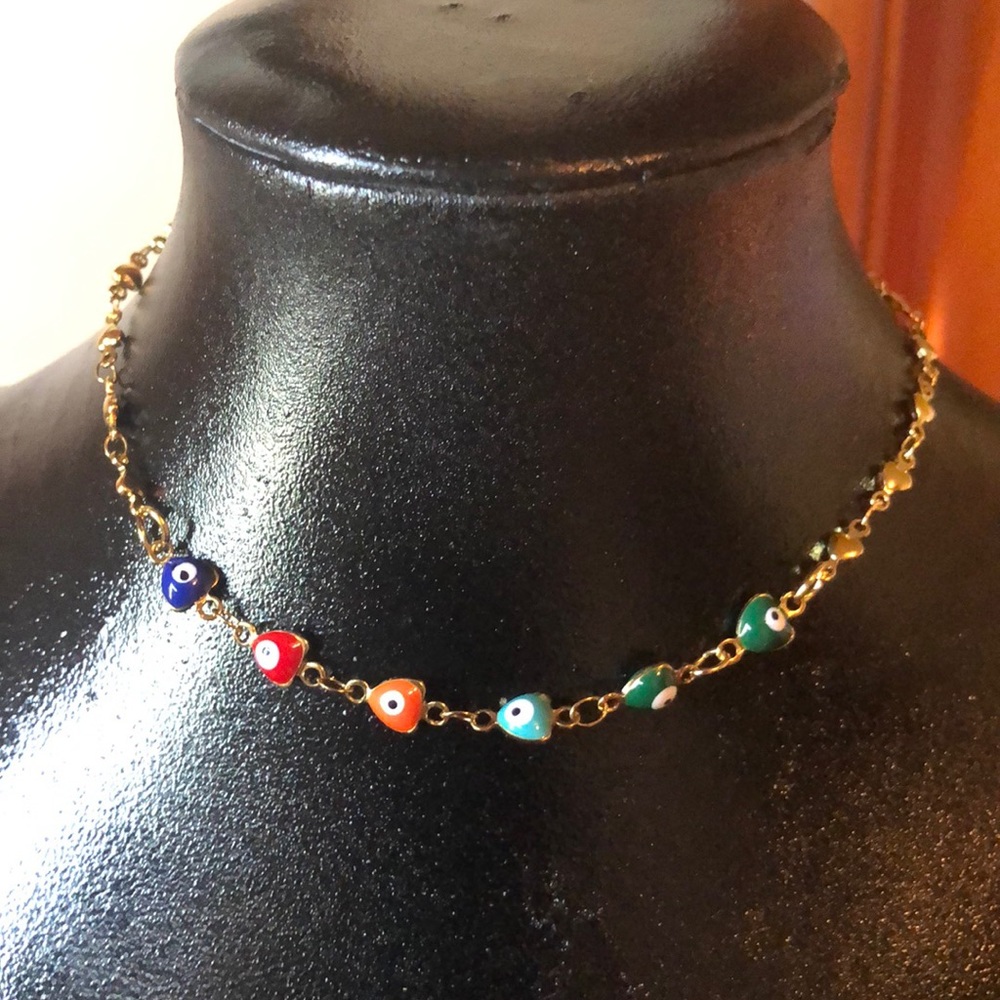 Gold plated anklets